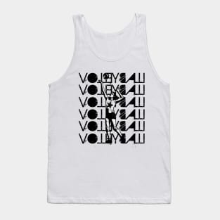 Volleyball Oldschool Game Birthday Gift Shirt T-Shirt Tank Top